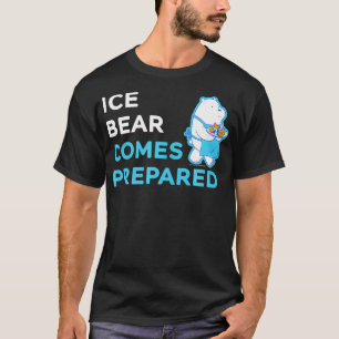 T-shirt We Bare Bears Ice Bear Comes Prepared Premium 