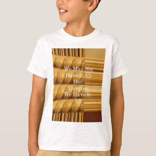 T-shirt We may not have it all girafe safari hakuna mata