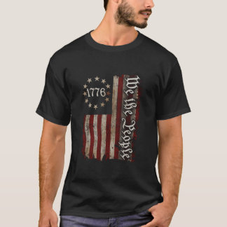 T-shirt We The People American History 1776 Independence D