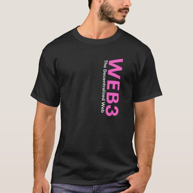 T-shirt Web3 Crypto Blockchain Nft Internet3 0 Defi Metave (Devant)