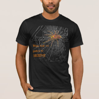 T-shirt Web embrouillé, quand premier wepractice À TROMPER