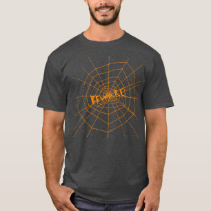 T-shirt Web Spider - Dessin à la main - Halloween