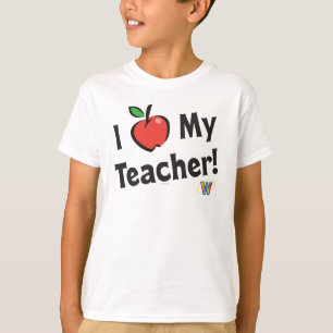 T-shirt Webkinz : J'aime mon professeur !