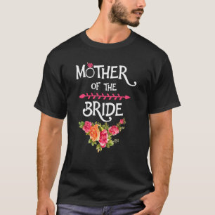T-shirt Wedding shower Pour Maman De Mariée Mère Du Br