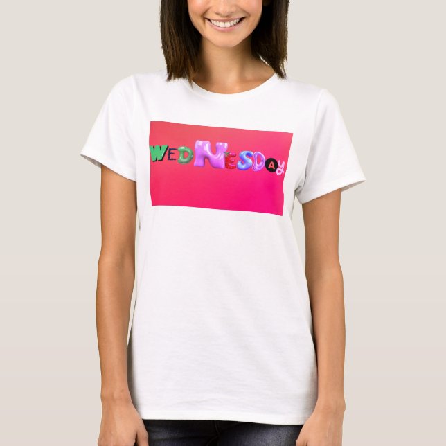 T-shirt (Wednesday)  (Devant)