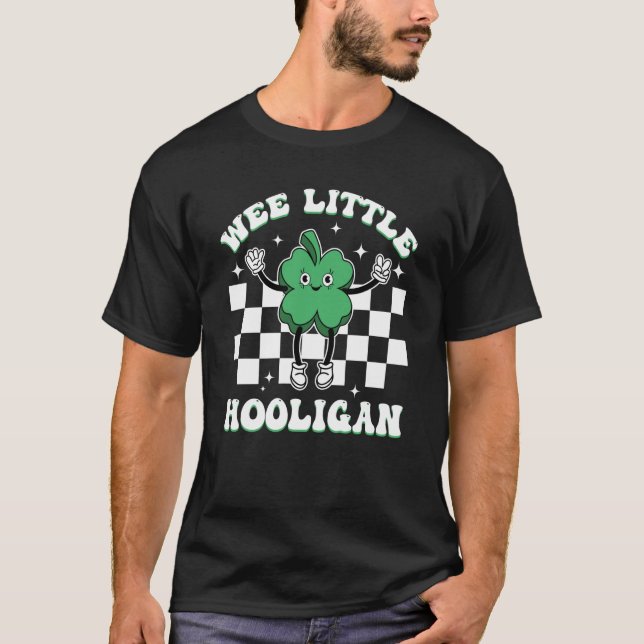 T-shirt Wee Little Hooligan Super St Patrick's Day Boys G (Devant)
