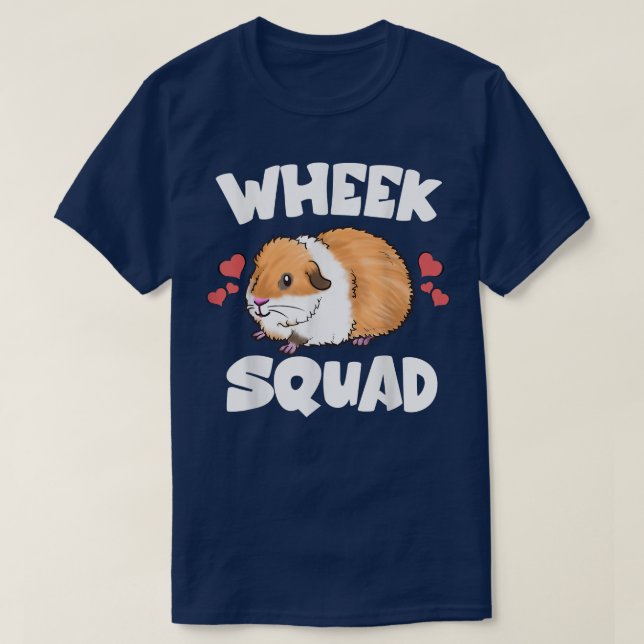 T-shirt Week Squad Cute Guinea Pig Lover Animal  (Design devant)