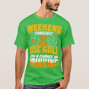 T-shirt Weekend Forecend Disque Golf Sport Joueur Cadeau