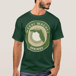 T-shirt Weeki Wachee Springs State Park Floride Bullseye
