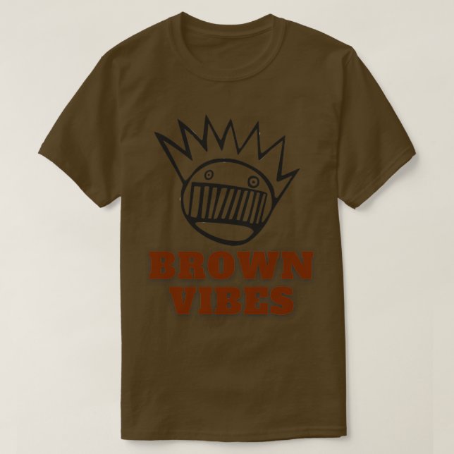 T-shirt WEEN Boognish Vibes Brown (Design devant)