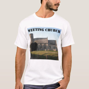 T-shirt Weeting Church Weeting Norfolk Angleterre