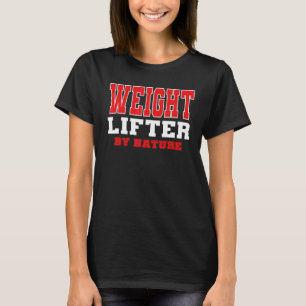 T-shirt Weighter-lifter Par Natureworkout Weight Training 