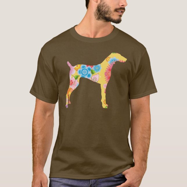 T-shirt Weimaraner (Devant)