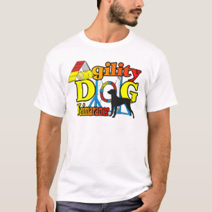 T-shirt Weimaraner Agility Shirts Cadeaux