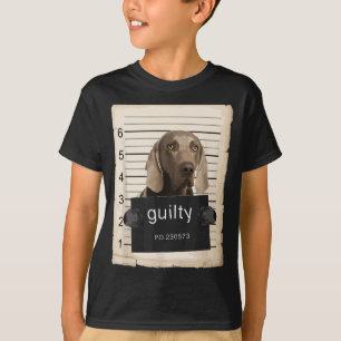 T-shirt Weimaraner Chien mug abattu chien mauvais