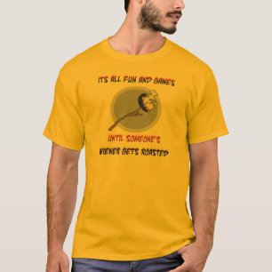 T-shirt Weiner obtient rôti