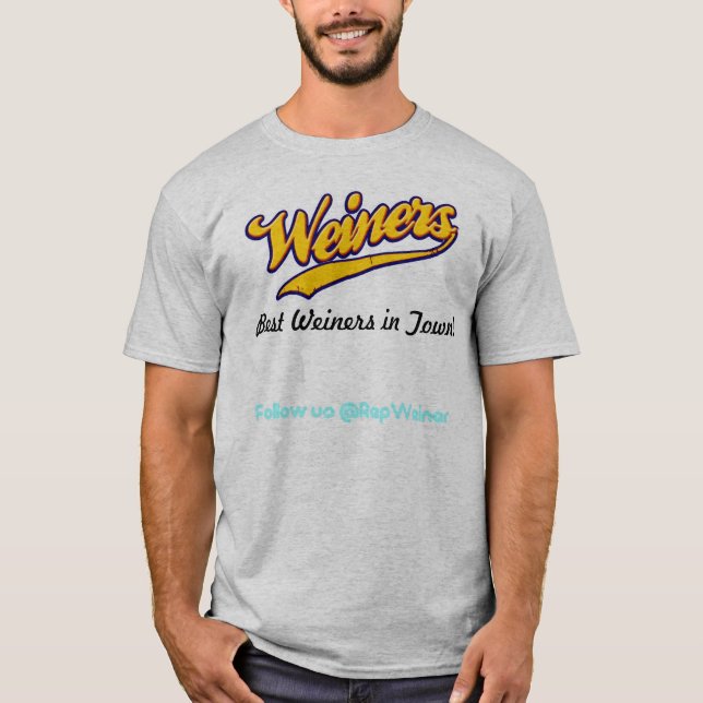 T-shirt Weiners meilleur Weiners en ville (Devant)