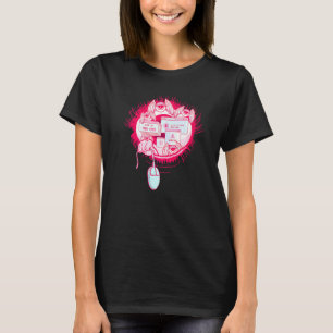 T-shirt Weirdcore Aesthétique Oeil Browser Soft Girl Soft 