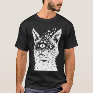 T-shirt Weirdcore Cat Grunge Alt Harakujurippy Creepy Horr