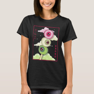 T-shirt Weirdcore esthétique japonaise Dango Mochi Eyeball