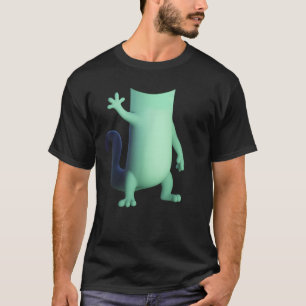 T-shirt Weirdcore Lizard Lizard Mème Animal Lizard