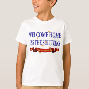 T-shirt Welcome Home USS TheSullivans