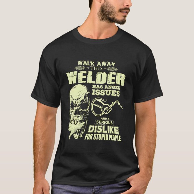 T-shirt Welder Skull Welder (Devant)