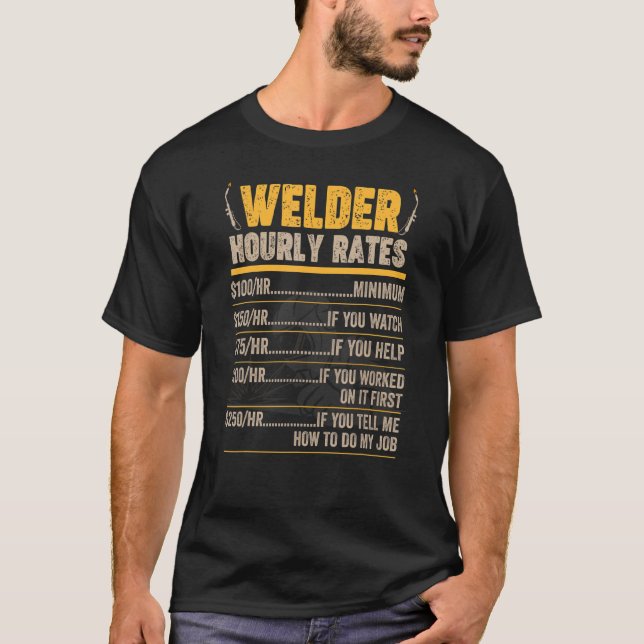 T-shirt Weldin Ouvrier Ironsmith Forgeron Expert H (Devant)
