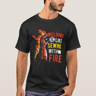 T-shirt Welding is like sewing with fire