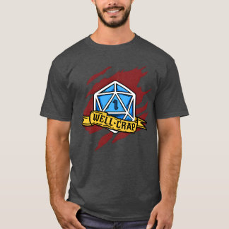 T-shirt Well Crap Forabletop Game Lover boy family