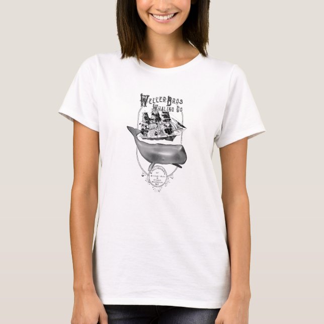 T-shirt Weller Brothers Wellerman Sea Shanty Inspiré Comp (Devant)