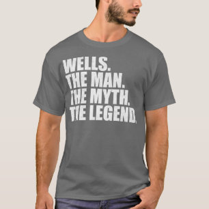 T-shirt WellsWells Nom Wells nom donné