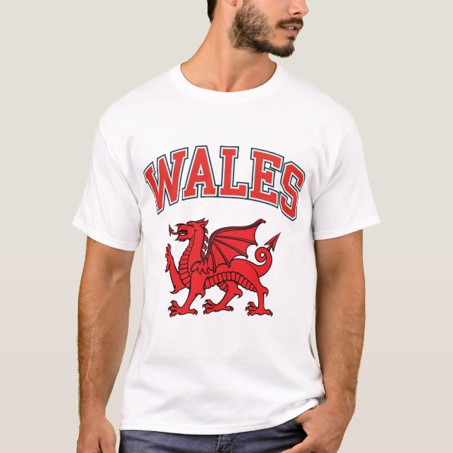 T-shirt Welsh Dragon (Devant)