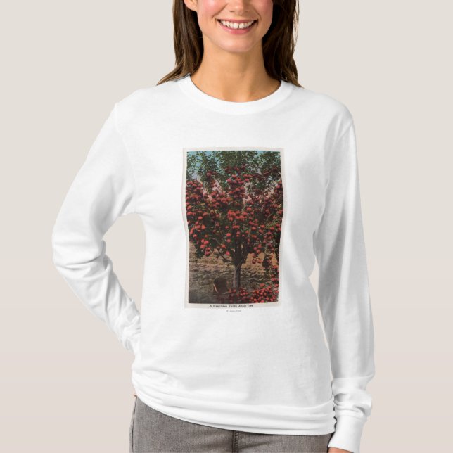 T-shirt Wenatchee, pommier de vallée de WAA Wenatchee (Devant)