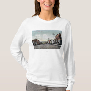 T-shirt Wenatchee, WashingtonView de rue principale