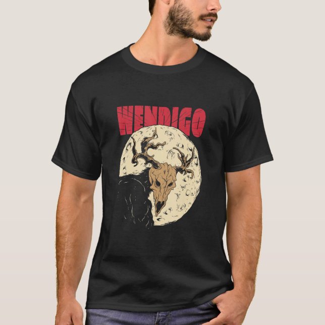 T-shirt Wendigo Monster (Devant)