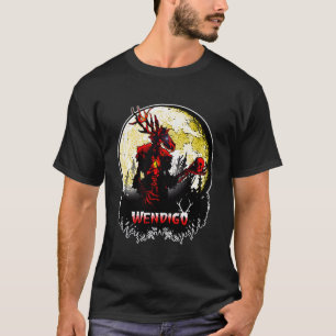 T-shirt Wendigo Nouveau Monster Skinwalker Cryptid Evil Ho