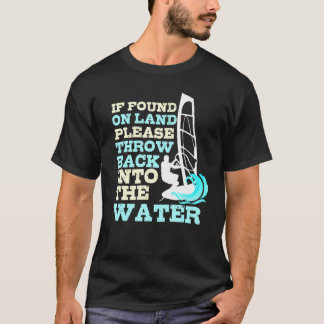 T-shirt Wendsurfer Dit Surf Femmes Hommes