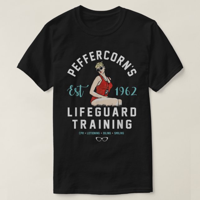 T-shirt Wendy Peffercorns Lifeguard Training Unisex  (Design devant)
