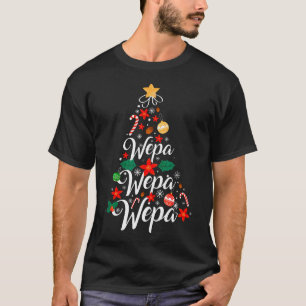 T-shirt Wepa Wepa Porto Rico Arbre de Noël Boricua