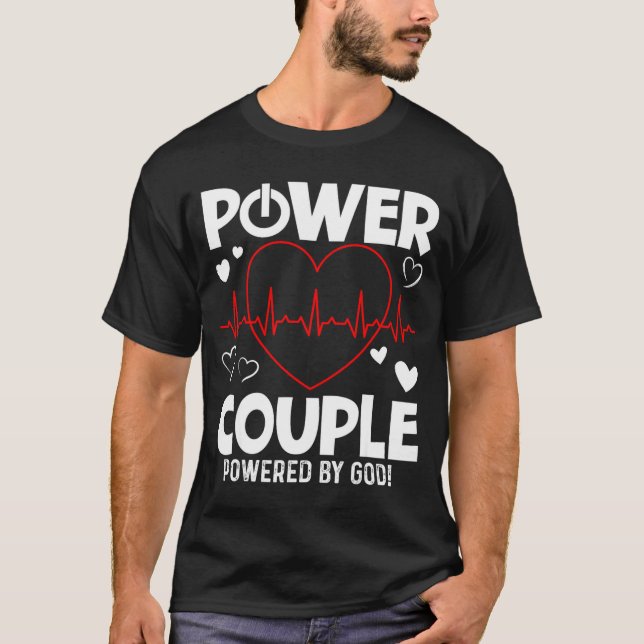 T-shirt Wer Couple Christian Couples Matching Valentines  (Devant)
