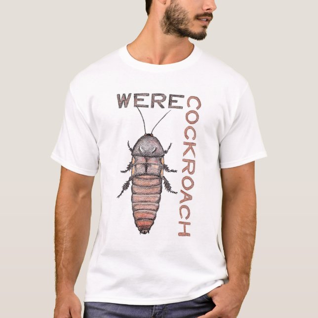 T-shirt Werecockroach (Devant)