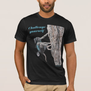 T-shirt Wererat Girl Rock Escalade Sport Imaginaire Art Ch