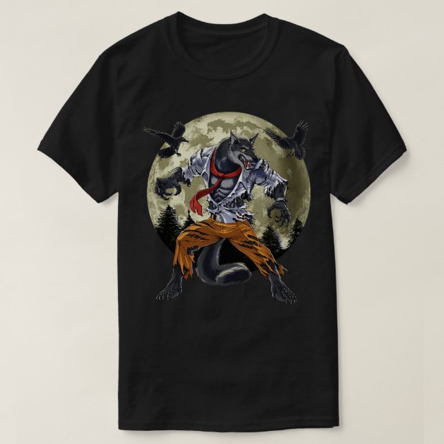 T-shirt Werewolf (Design devant)