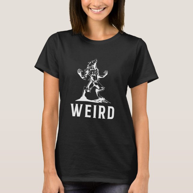 T-shirt Werewolf bizarre (Devant)