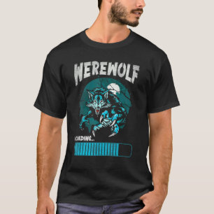 T-shirt Werewolf Chargement Lune Blanche Pour Les Ventilat