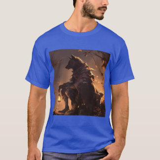 T-shirt Werewolf wolves Halloween wolfman haunted vibes Wo