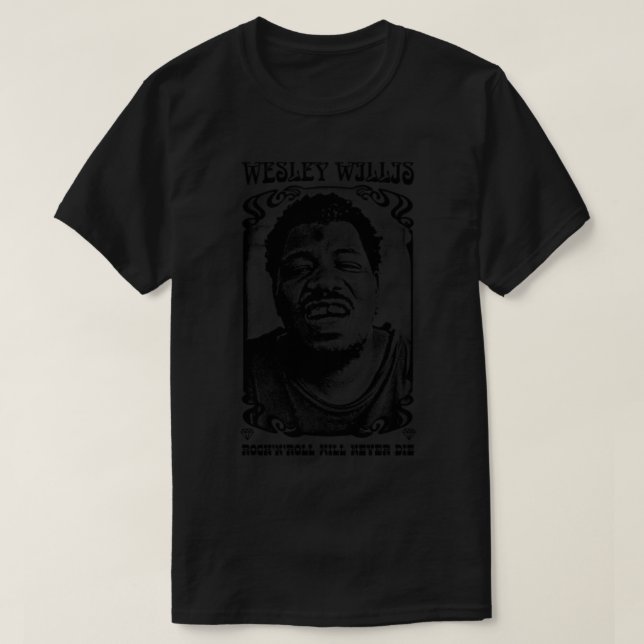 T-shirt Wesley Willis Retro Style Fan Art Design1 (Design devant)
