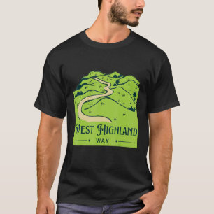 T-shirt West Highland Way Scotland South West Coast Path