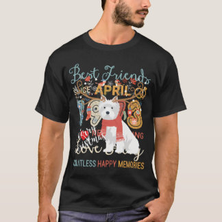 T-shirt West Highland White Terrier Dog Christmas Westie